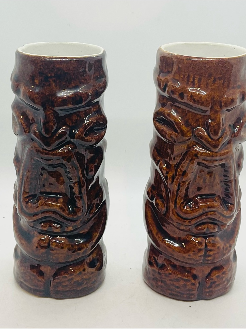 2 Set KON TIKI Restaurant Tiki Mugs Mt. Royal Hotel Montreal Canada, MCM